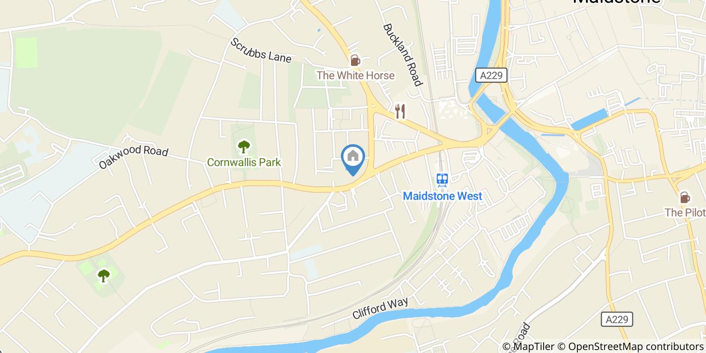 Maidstone - 2 Bed Flat, Tonbridge Road, ME16 - To Rent Now for £1,250. ...