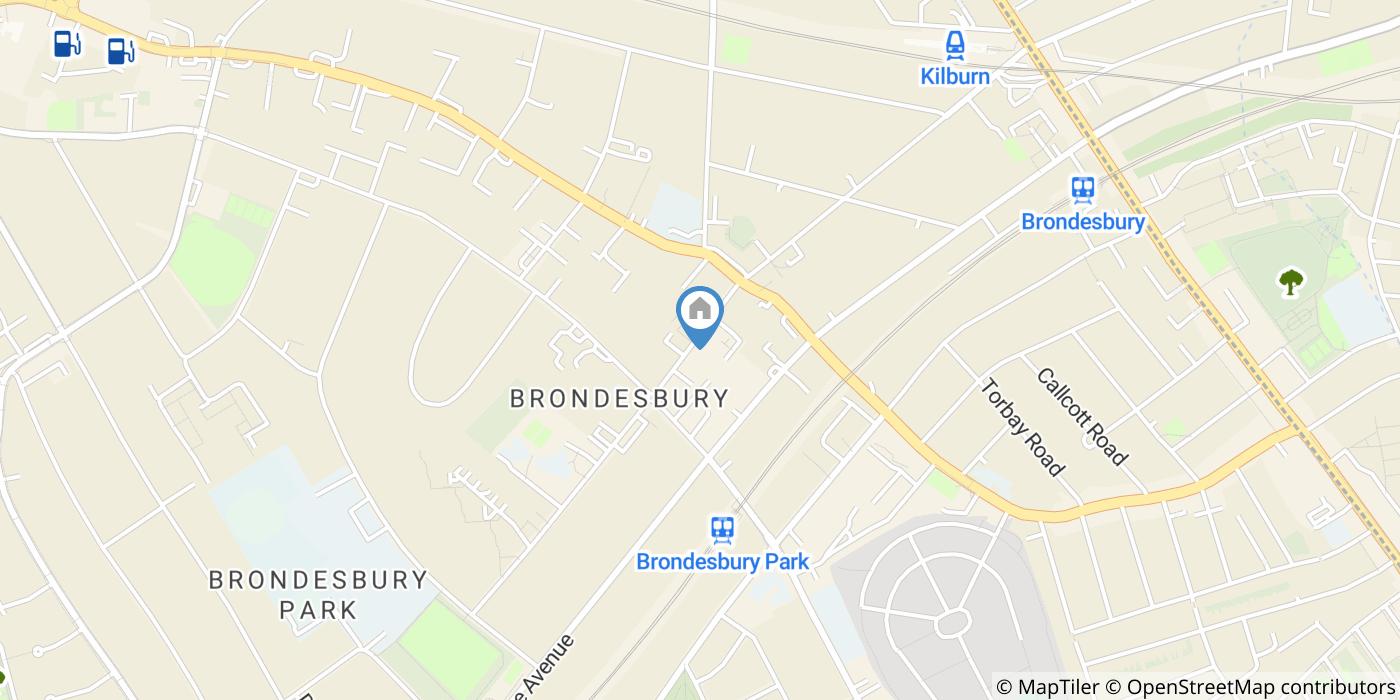 1 Bed Flat, Christchurch Avenue, NW6