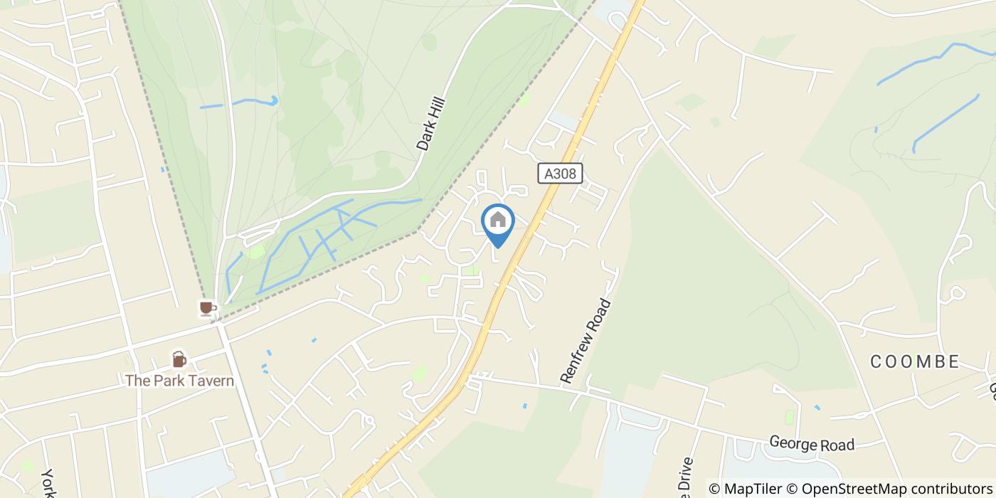 Room in a Shared House, Pirbright House Kingsnympton Park Es, KT2