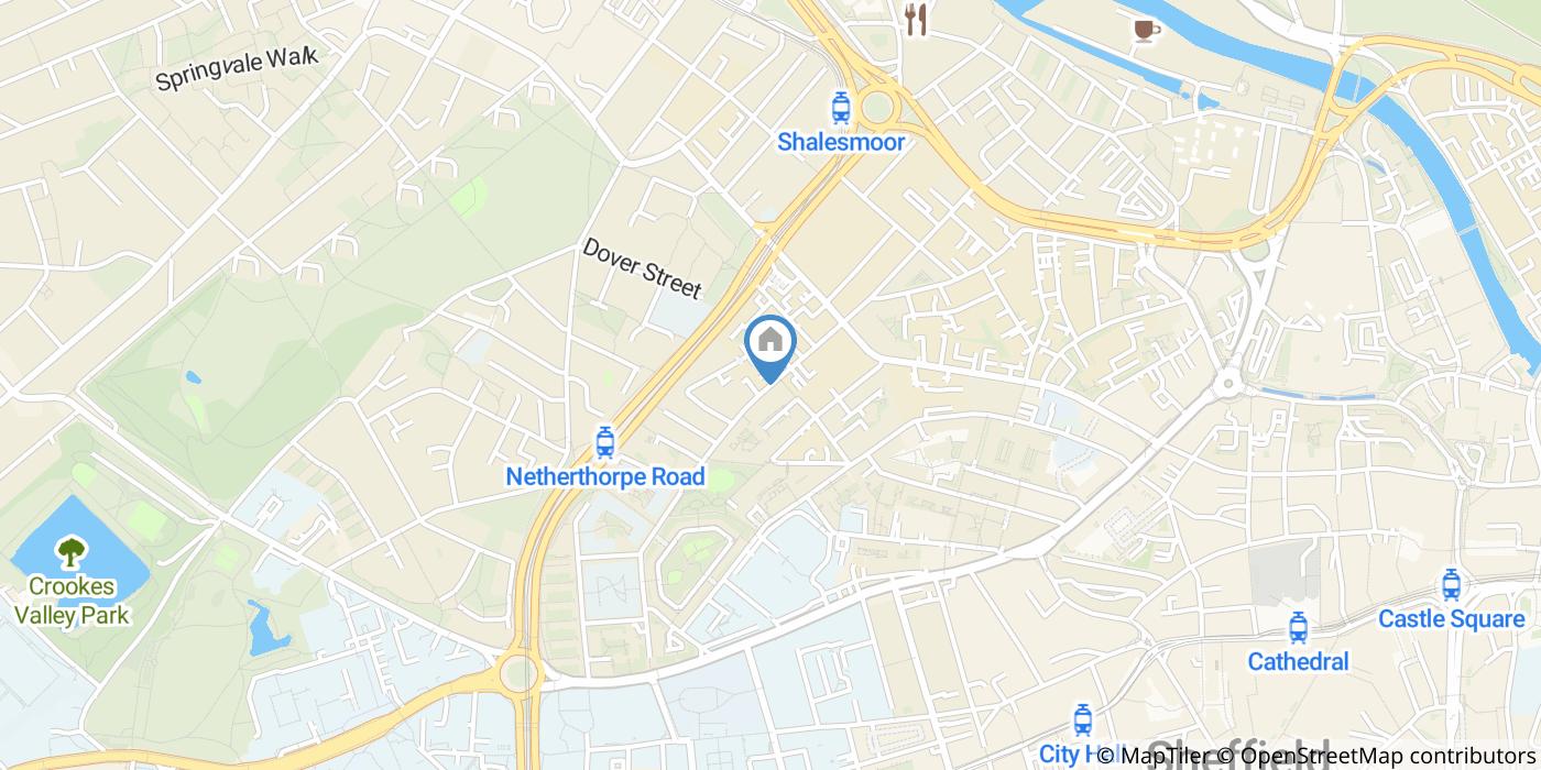 1 Bed Flat, Upper Allen Street, S3