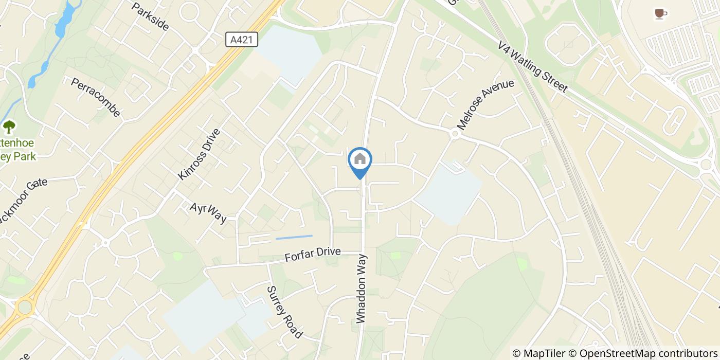 3 Bed Terraced House, Whaddon Way, MK3