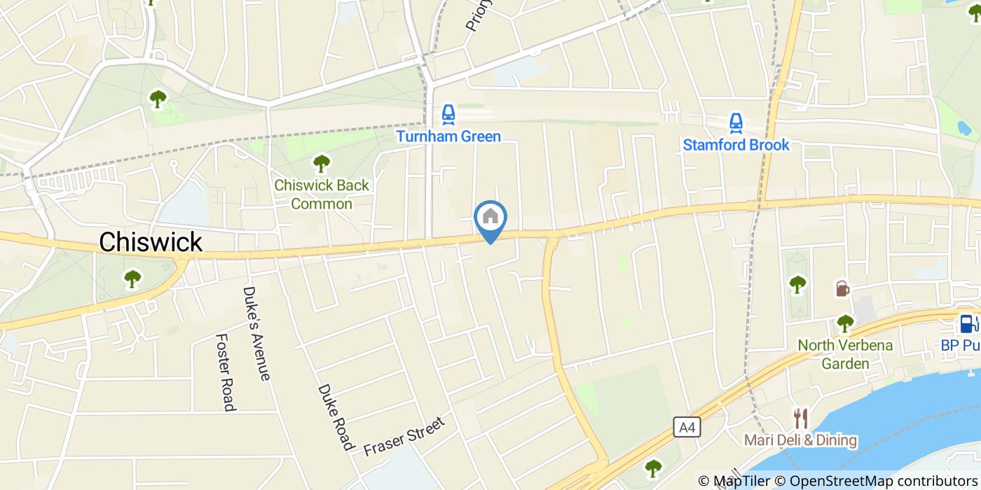 Room in a Shared Flat, Very Near Chiswick High Road Area, W4