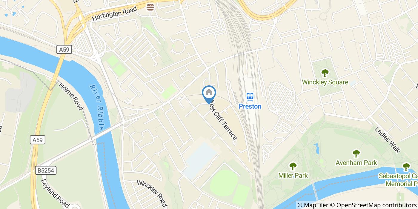 Studio Flat, North Cliff Street, PR1