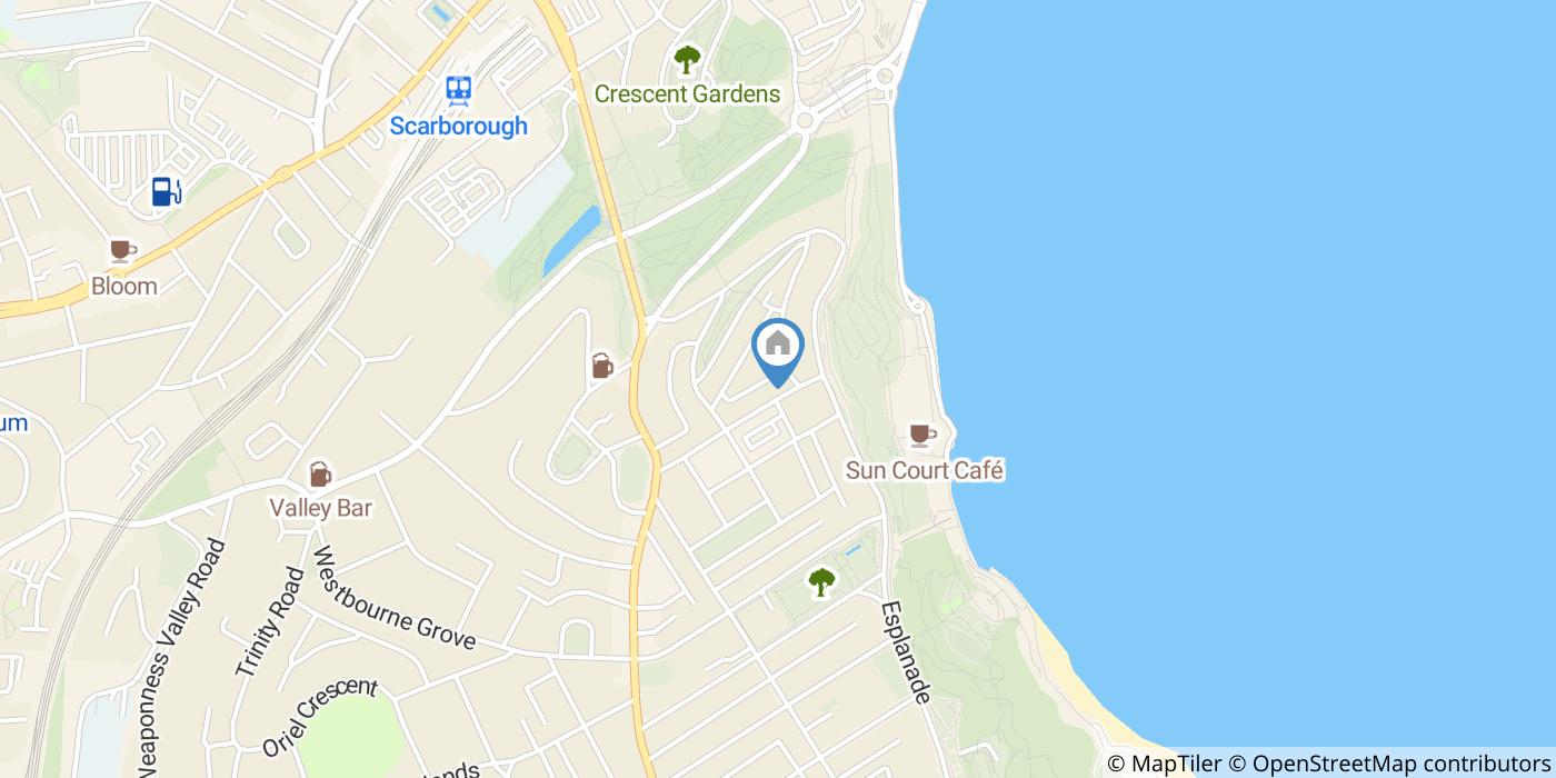 Scarborough - Bedsit, South Cliff, YO11 - To Rent Now for £450.00 p/m