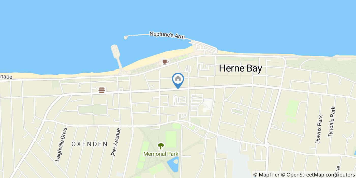 2 Bed Flat, Leighdom House, CT6