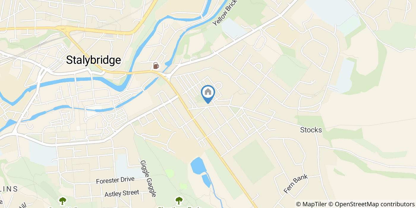2 Bed Terraced House, Stocks Lane, SK15