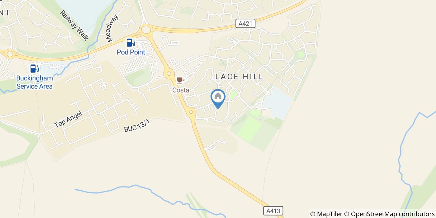 Room in a Shared House, Lace Lane, MK18