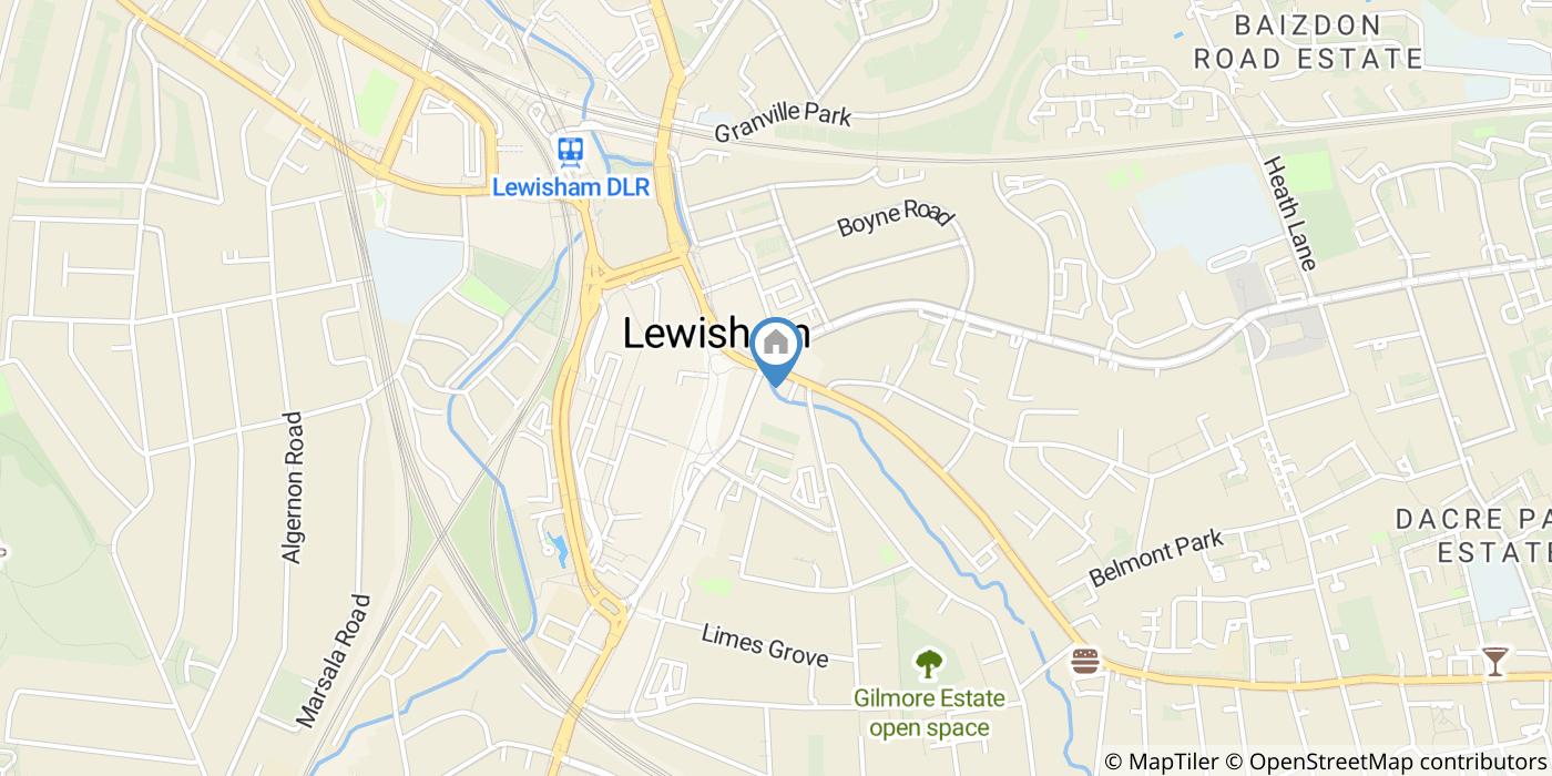 Studio Flat, Lewis Grove, SE13