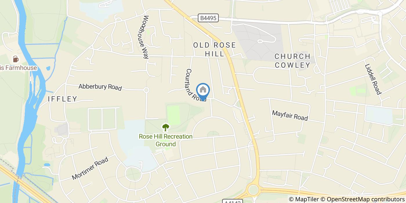 Studio Flat, Courtland Road, OX4