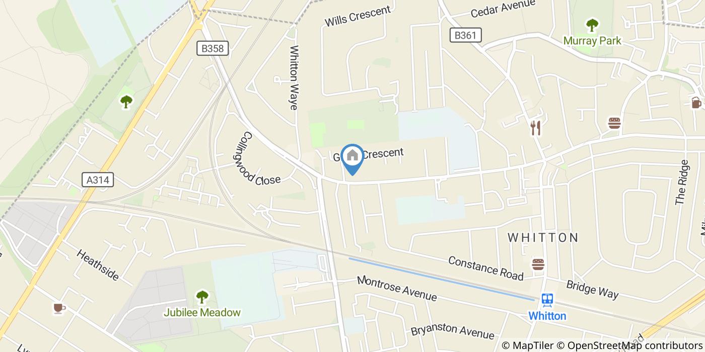 Room in a Shared House, Nelson Road, TW2