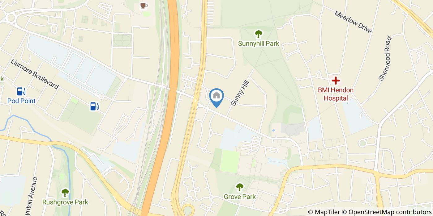 London - Studio Flat, Greyhound Hill, NW4 - To Rent Now for £1,000.00 p/m