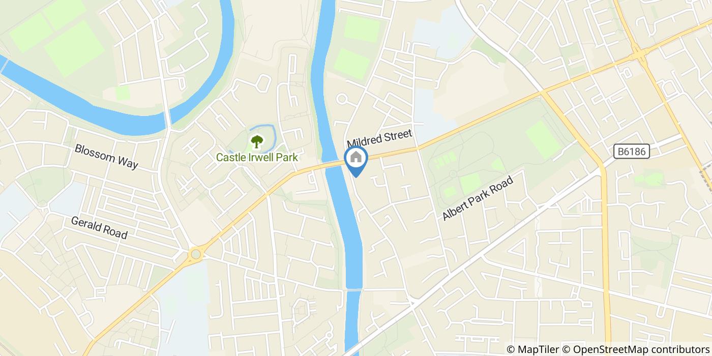 2 Bed Flat, Crossbank House, M7