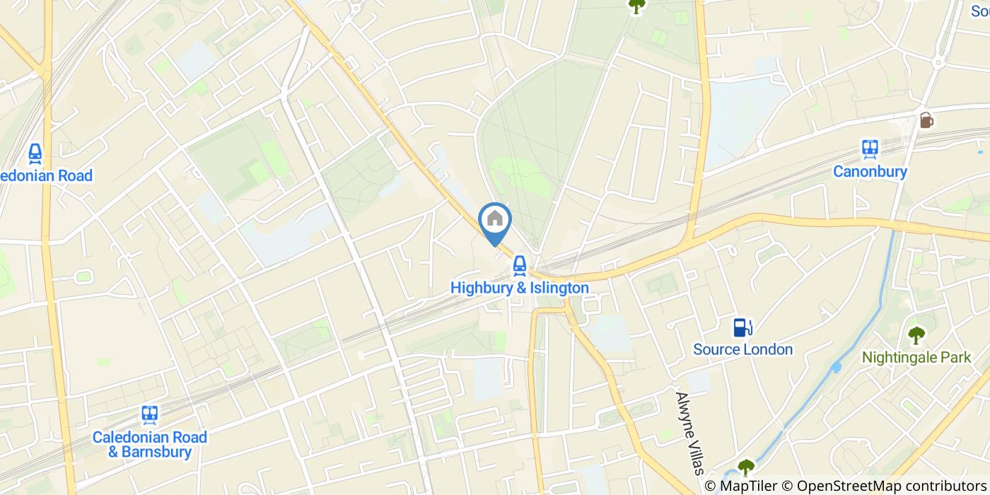 Room in a Shared Flat, Highbury Corner, N5