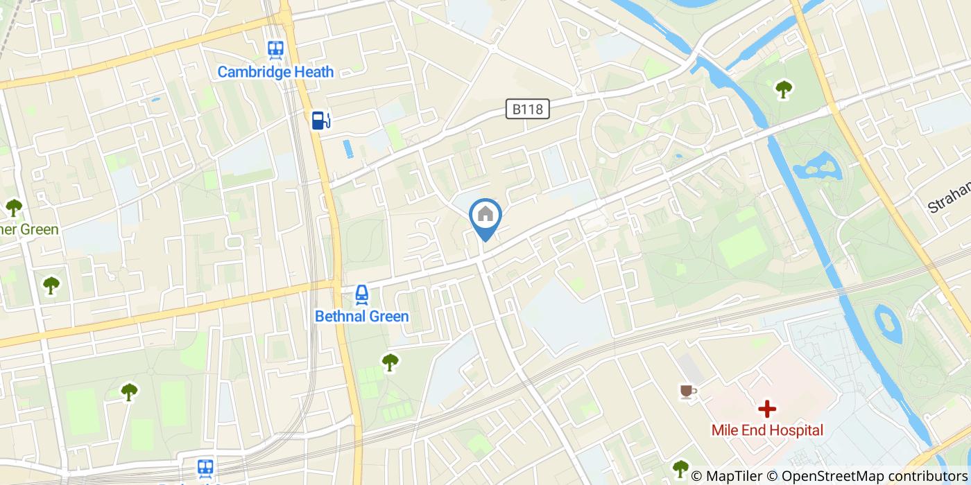 1 Bed Flat, Globe Road, E2