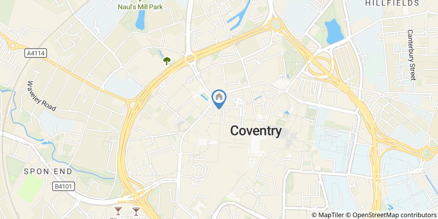 2 Bed Flat, The Co-Operative Building, CV1