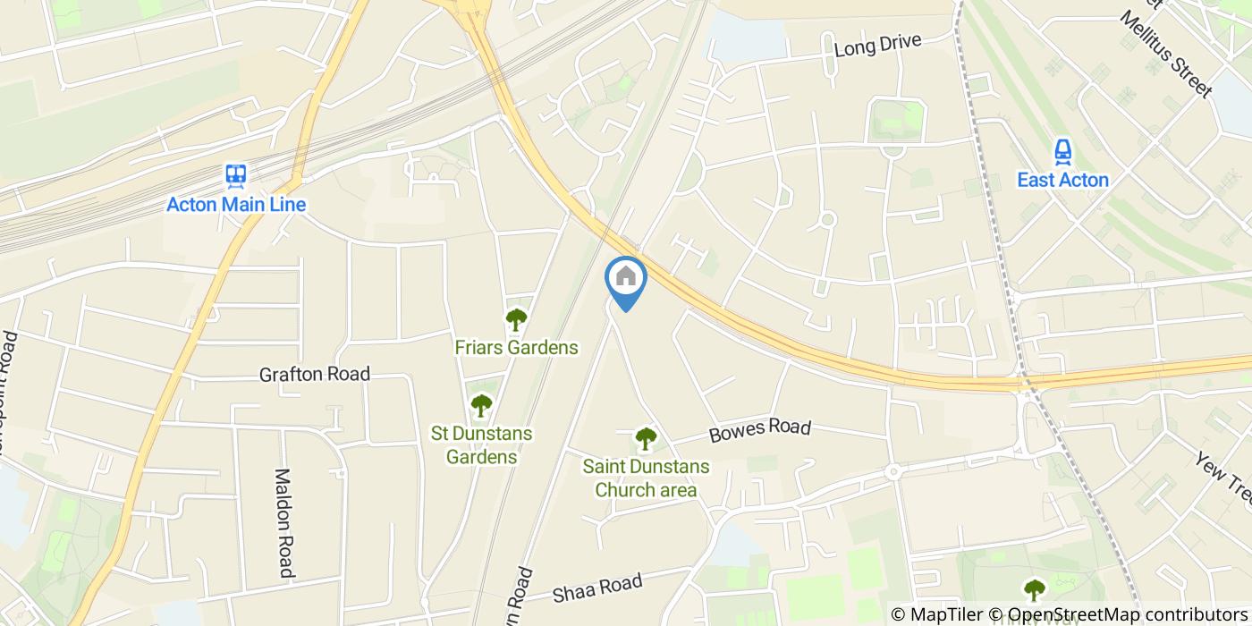5 Bed Semi-Detached House, Friars Place Lane, W3