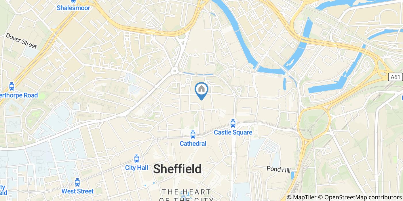1 Bed Flat, Figtree Lane, S1
