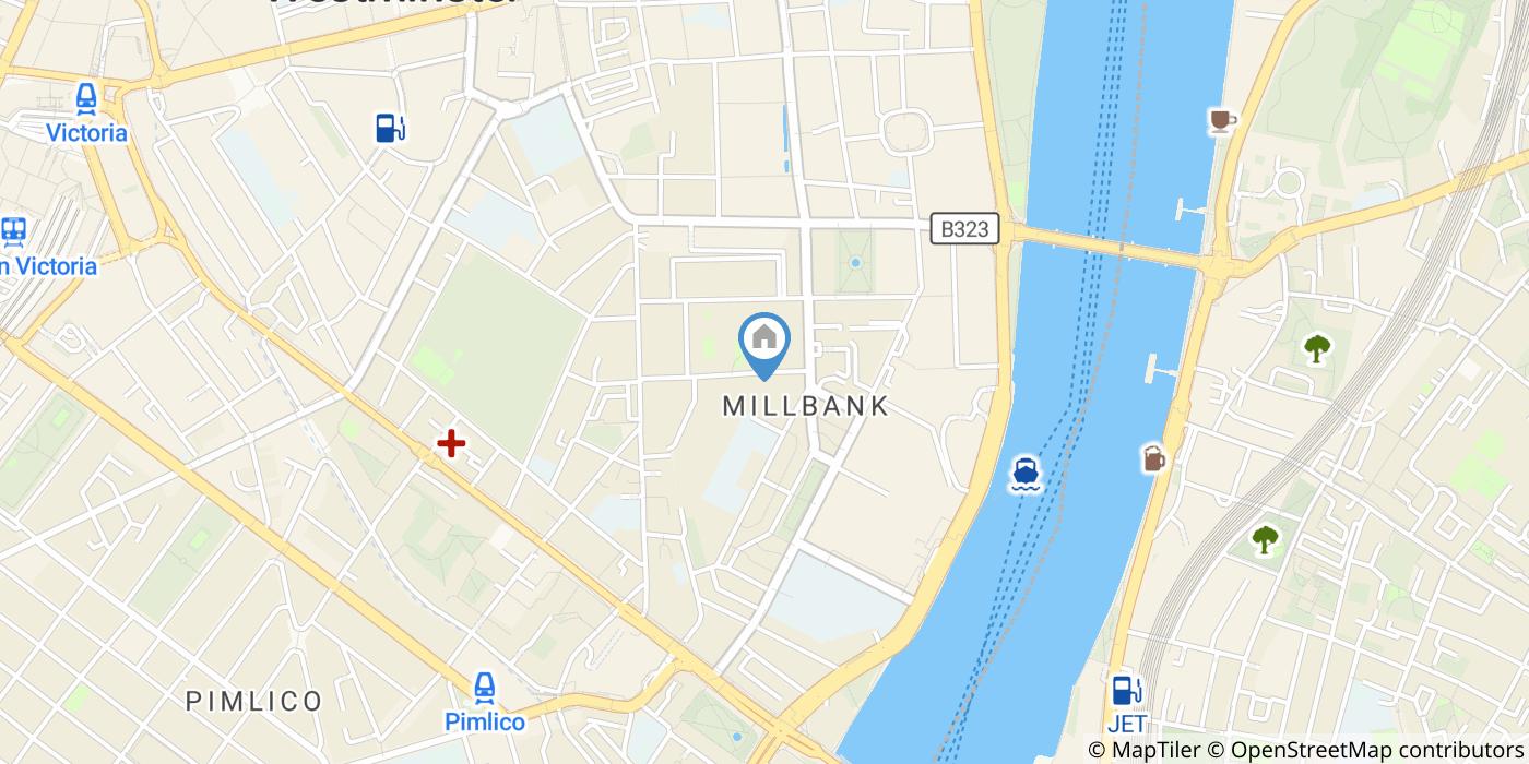 1 Bed Flat, Dukes House, SW1P