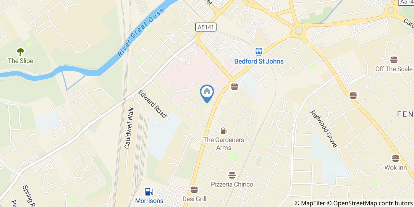 2 Bed Flat, Endsleigh Road, MK42