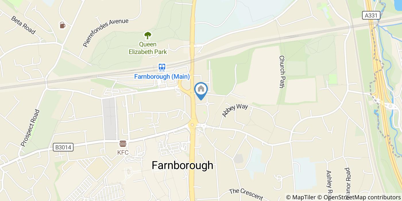 2 Bed Flat, Coombe Way, GU14