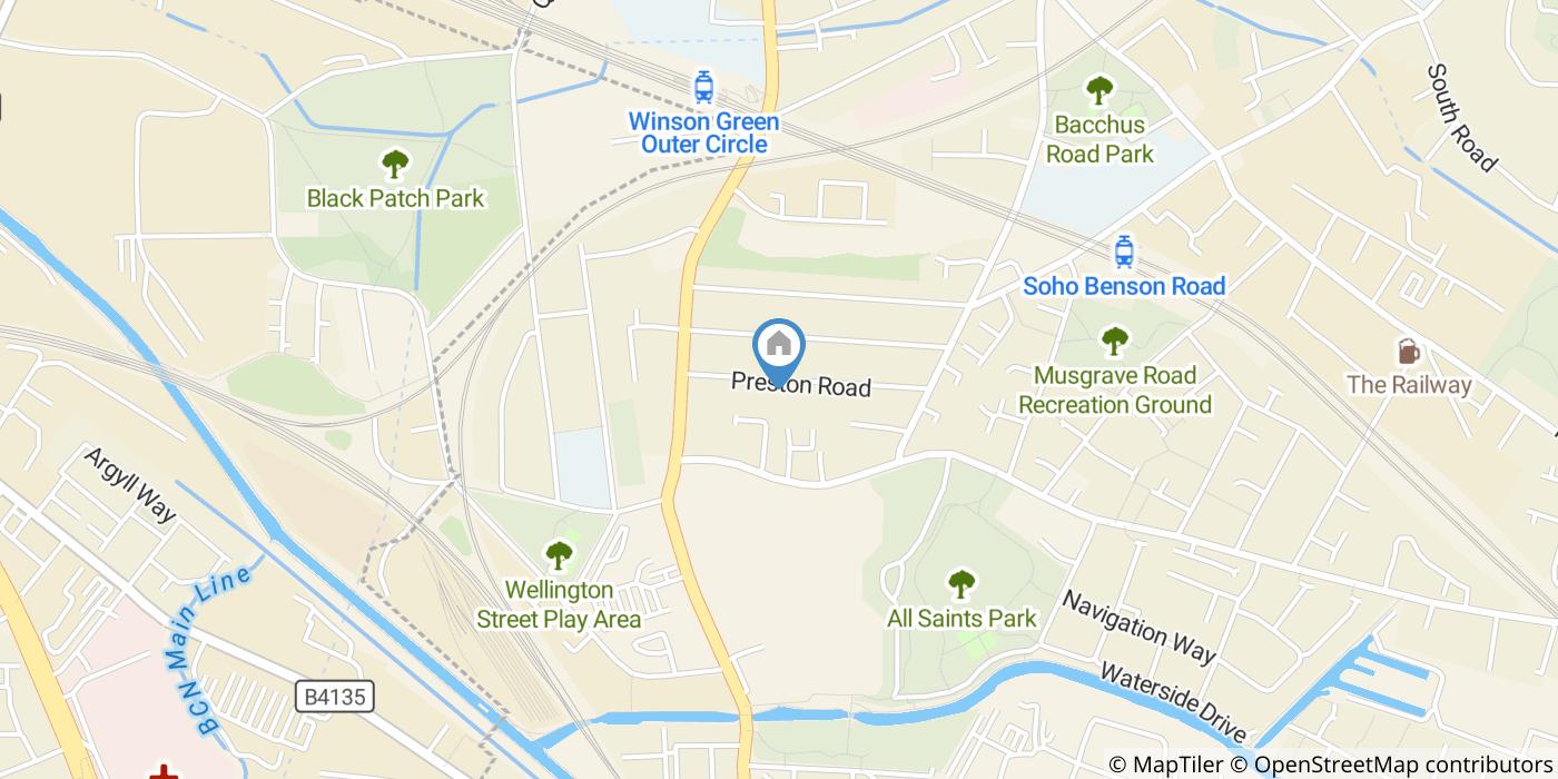 Room in a Shared House, Preston Road, B18
