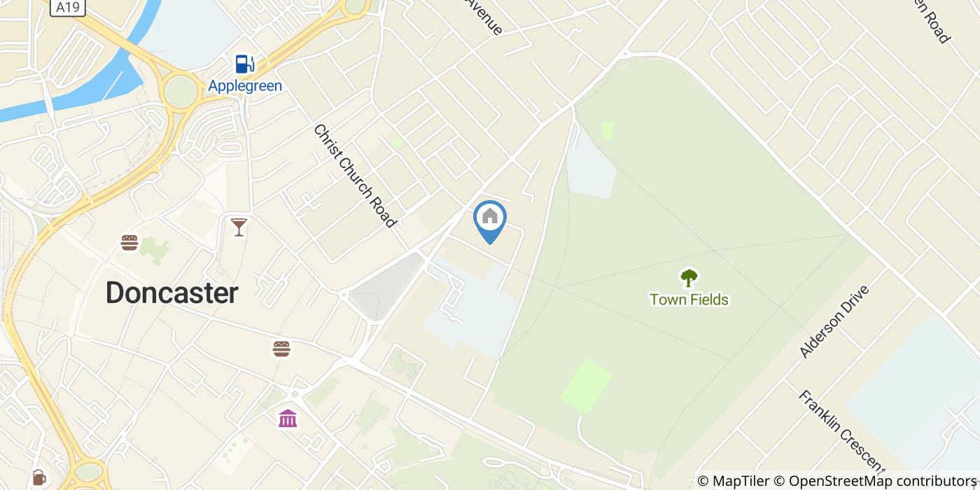 2 Bed Flat, Lawn Road, DN1