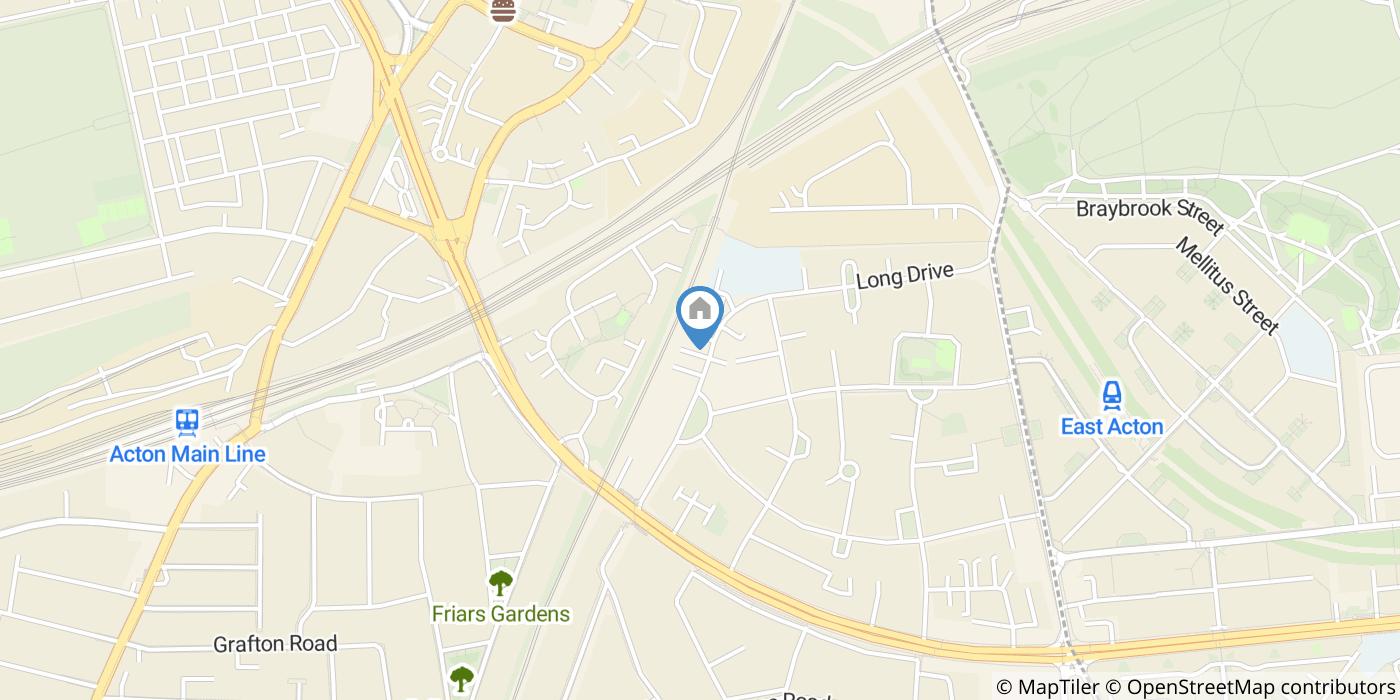 Studio Flat, Long Drive, W3