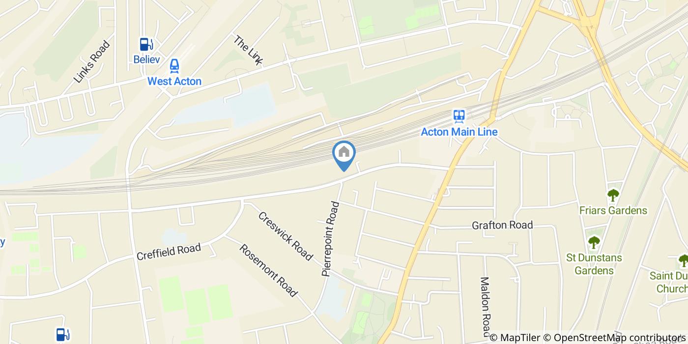Studio Flat, Lynton Road, W3