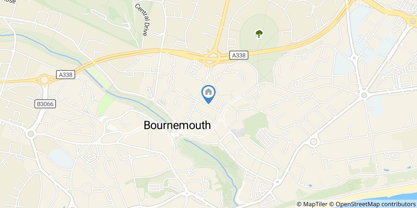 Studio Flat, Yelverton Road, BH1