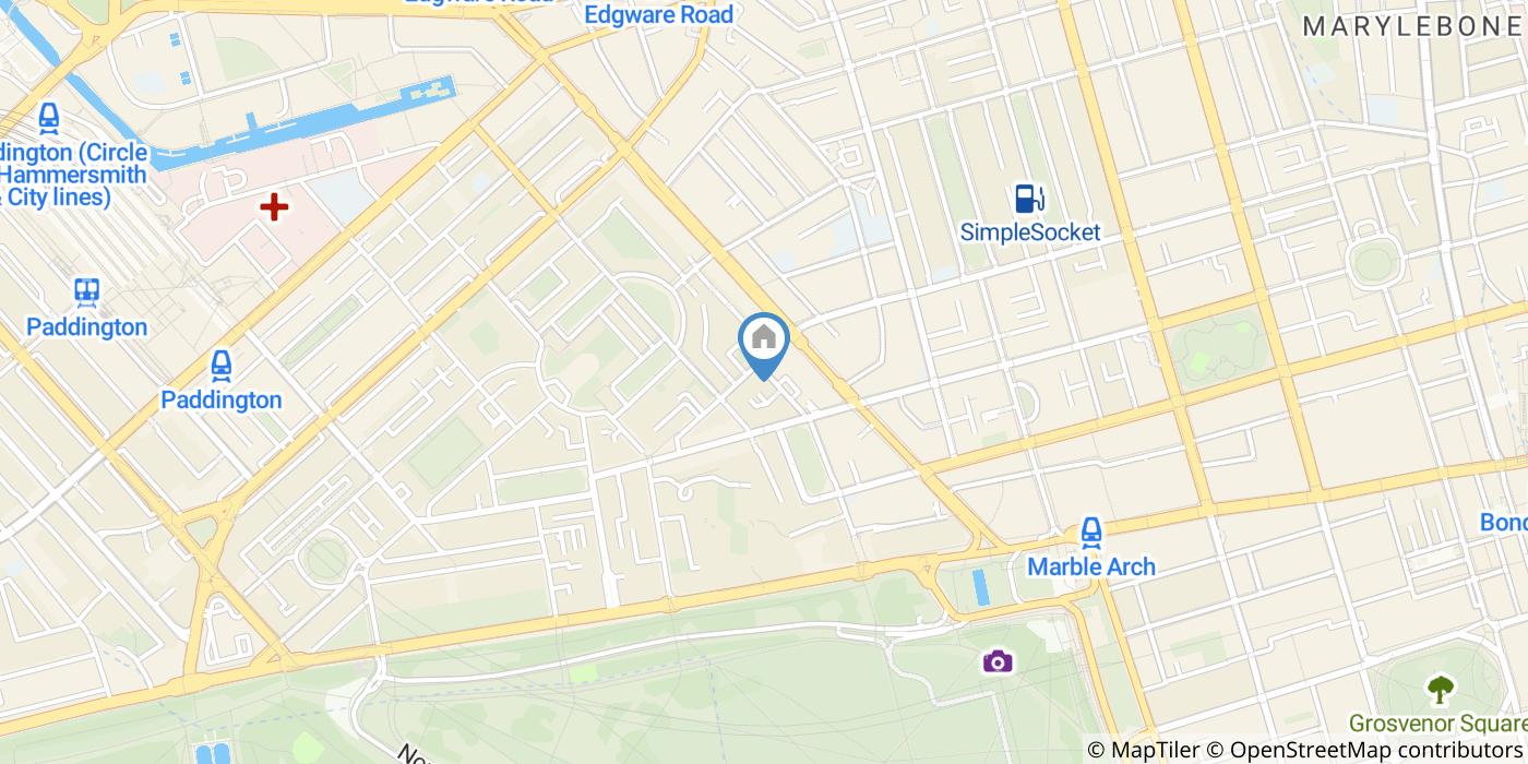 London - 1 Bed Flat, Portsea Place, W2 - To Rent Now for £1,850.00 p/m