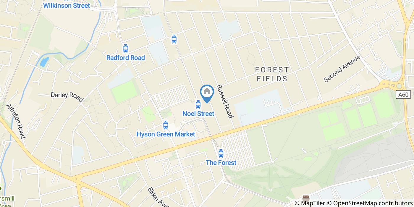 Nottingham - Bedsit, Burford Road, NG7 - To Rent Now for £550.00 p/m
