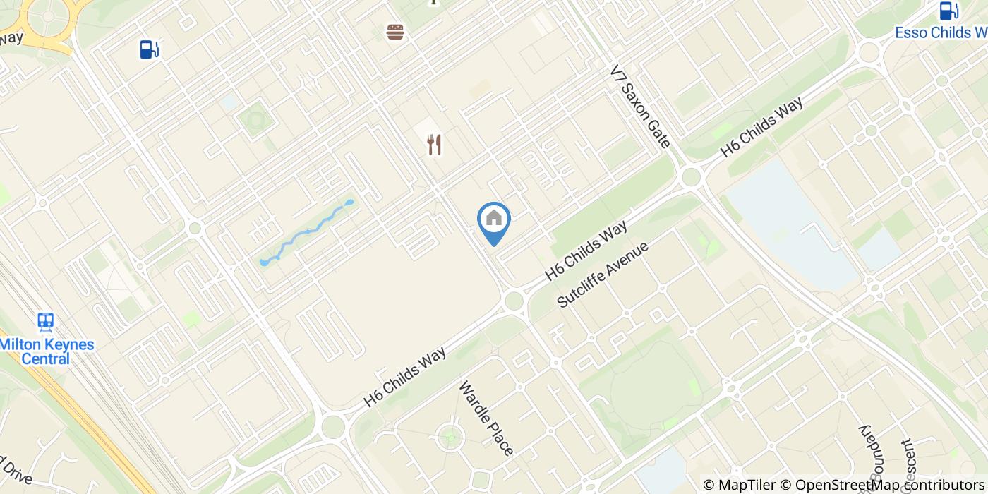 1 Bed Flat, Sapphire House, MK9