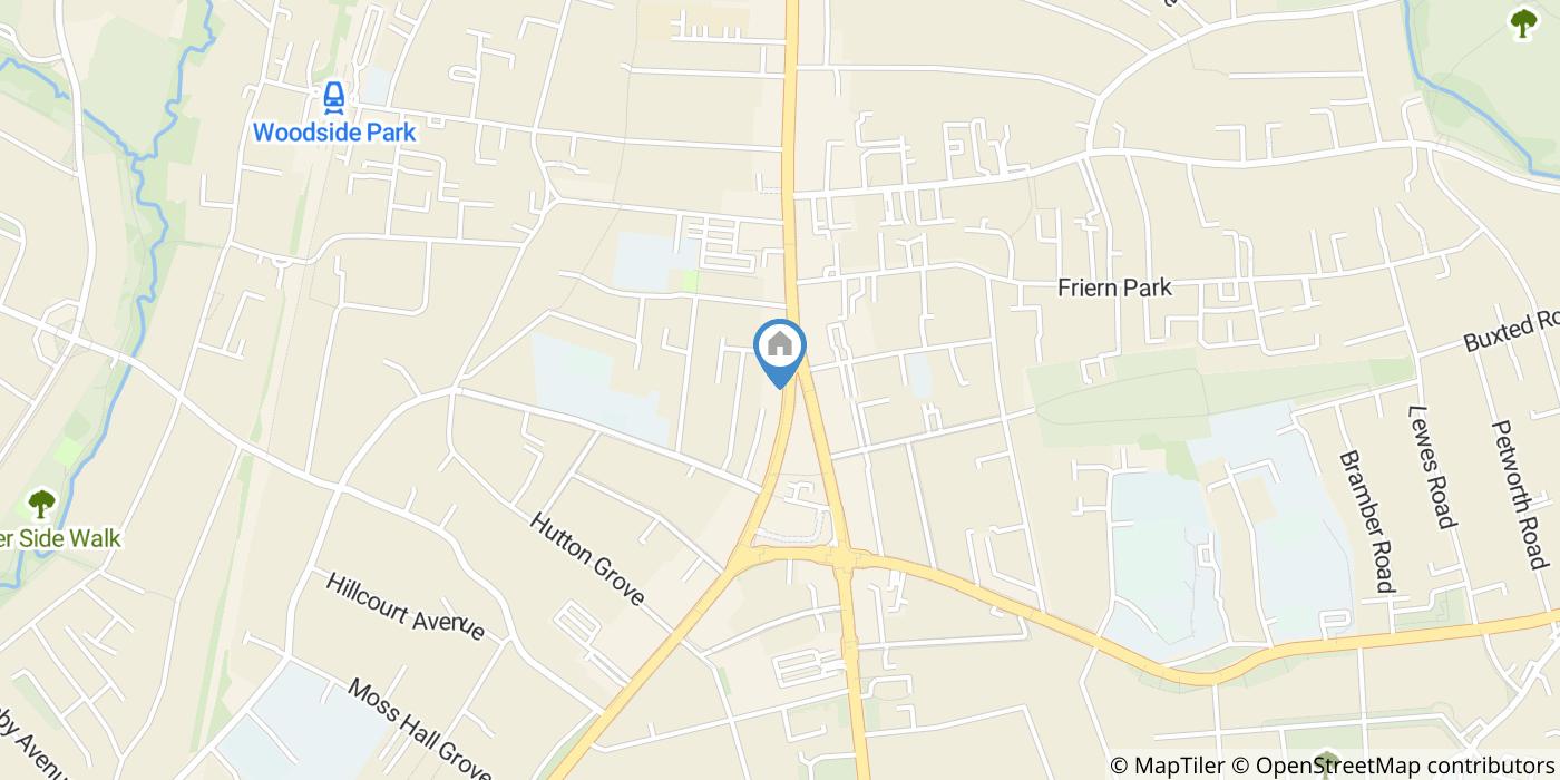 1 Bed Flat, High Road, N12