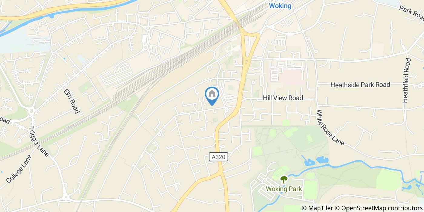 Studio Flat, The Rowans, GU22