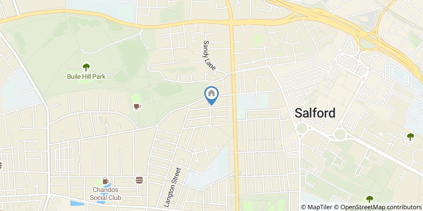 Room in a Shared Flat, Edmund Street, M6