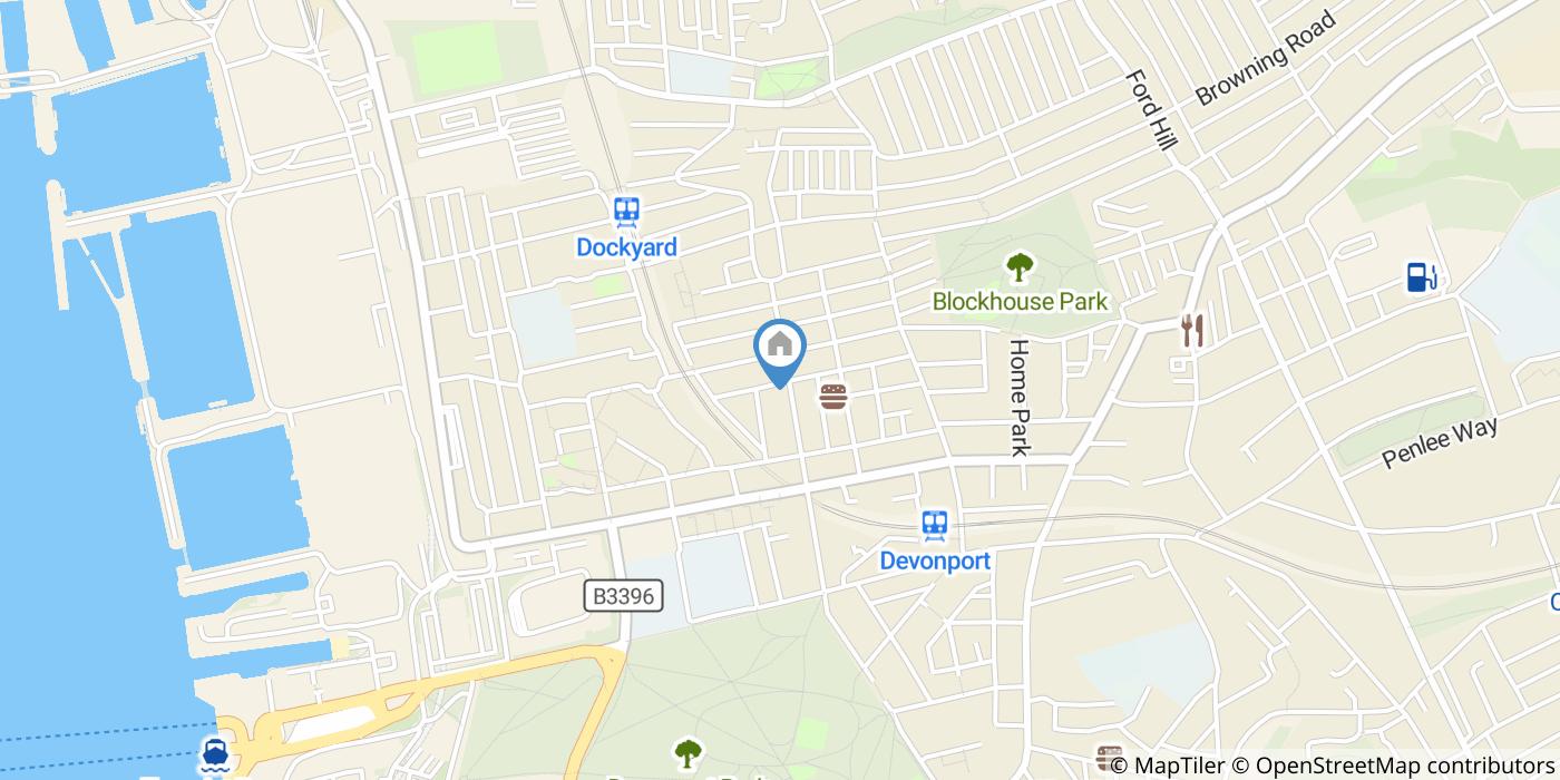 Plymouth - 2 Bed Flat, Victoria Place, PL2 - To Rent Now for £830.00 p/m