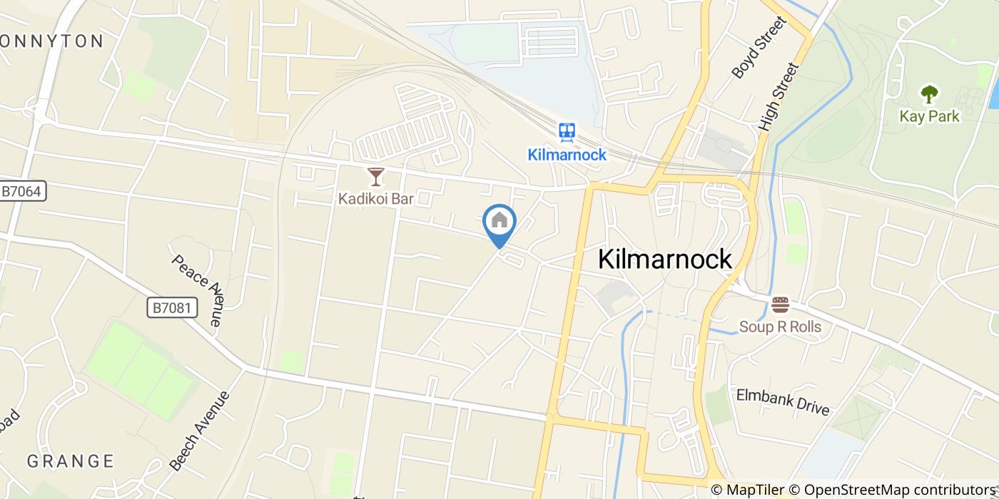 2 Bed Flat, Morton Place, KA1