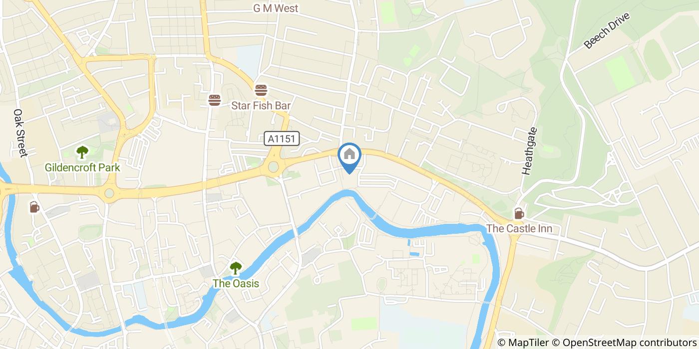 1 Bed Penthouse, Printworks Drive, NR3
