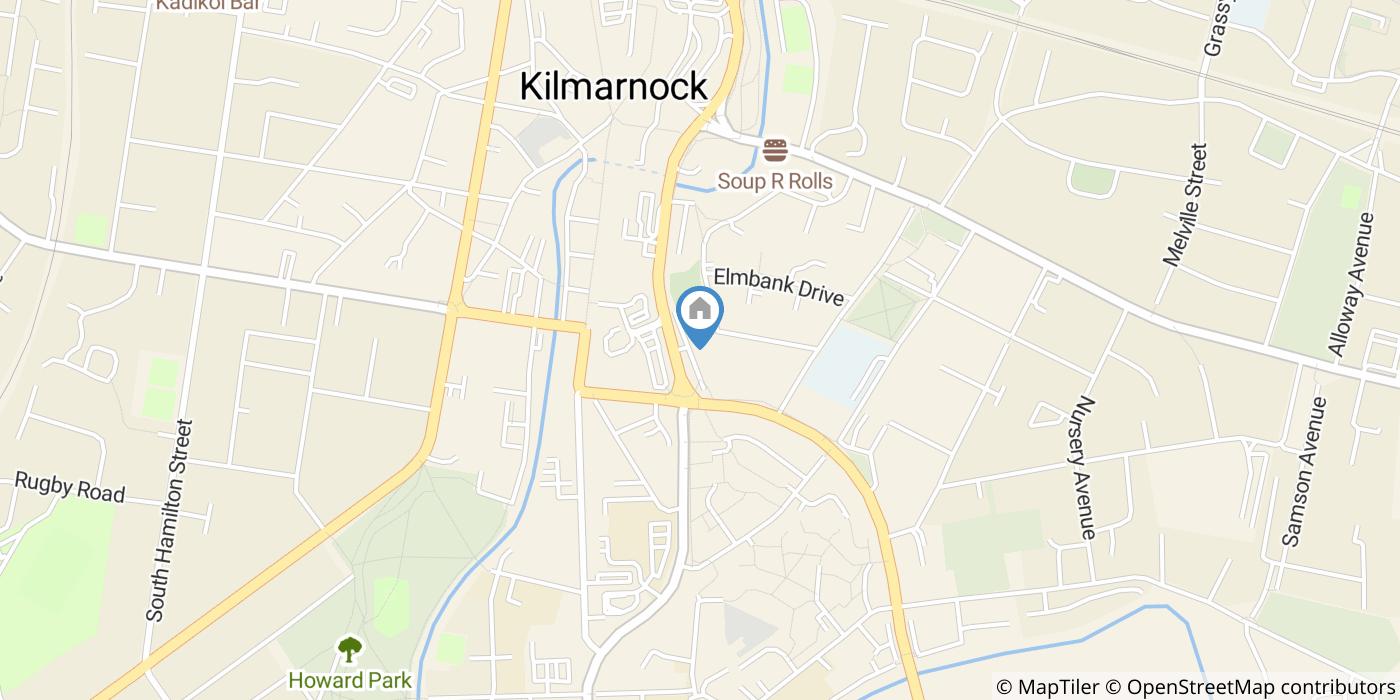2 Bed Flat, Clark Street, KA1