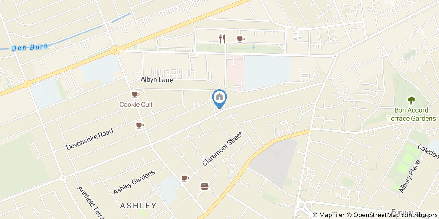 1 Bed Flat, Union Grove, AB10