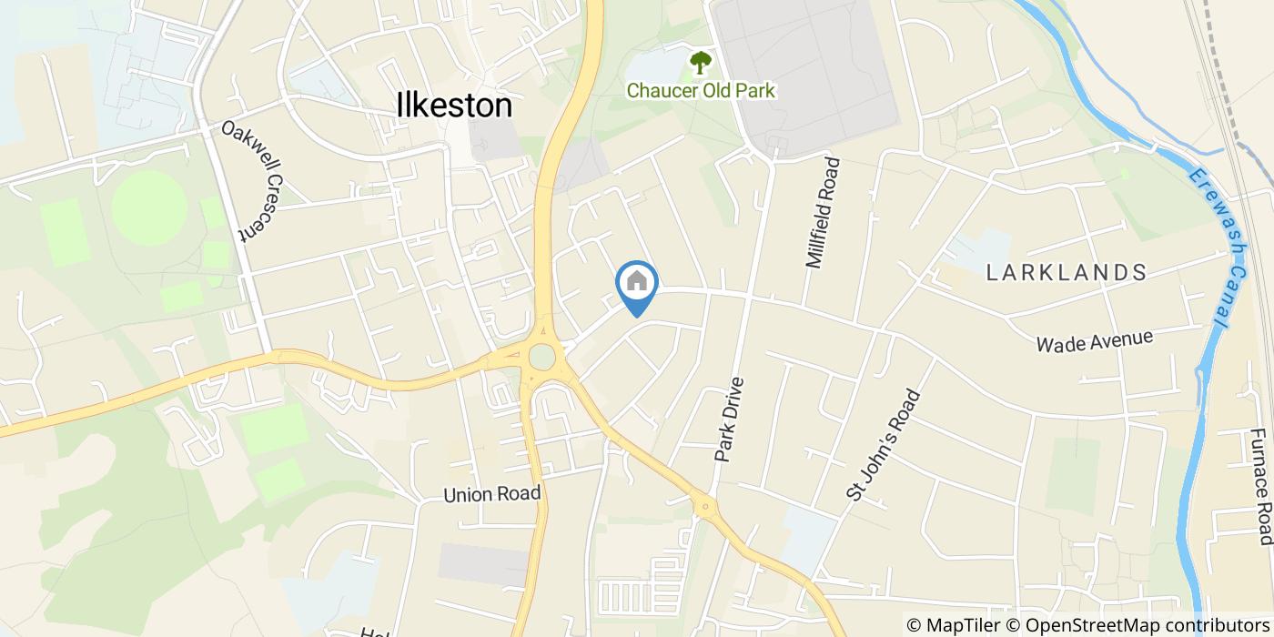 2 Bed Terraced House, Graham St, DE7