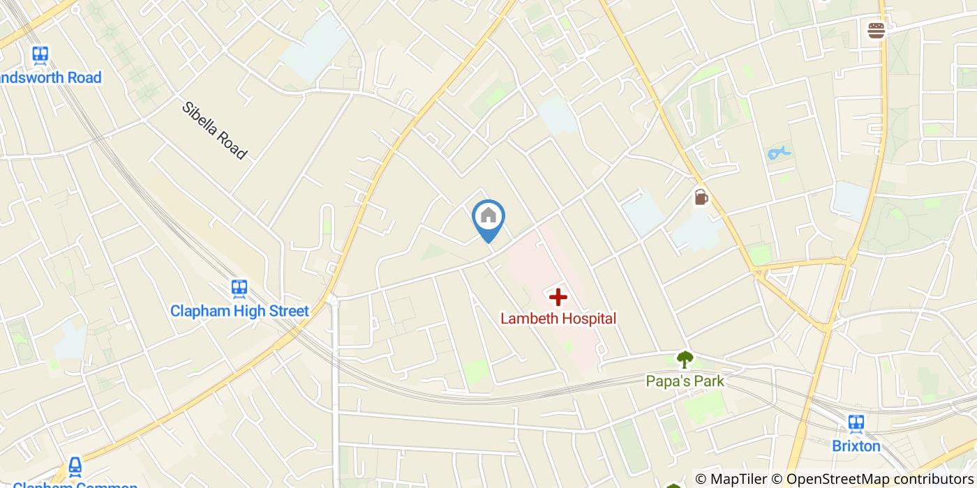 2 Bed Flat, Landor Road, SW9