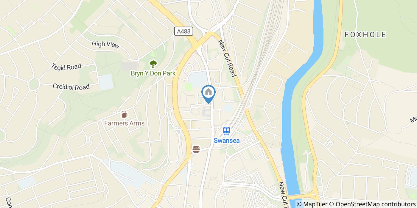 1 Bed Flat, High Street, SA1