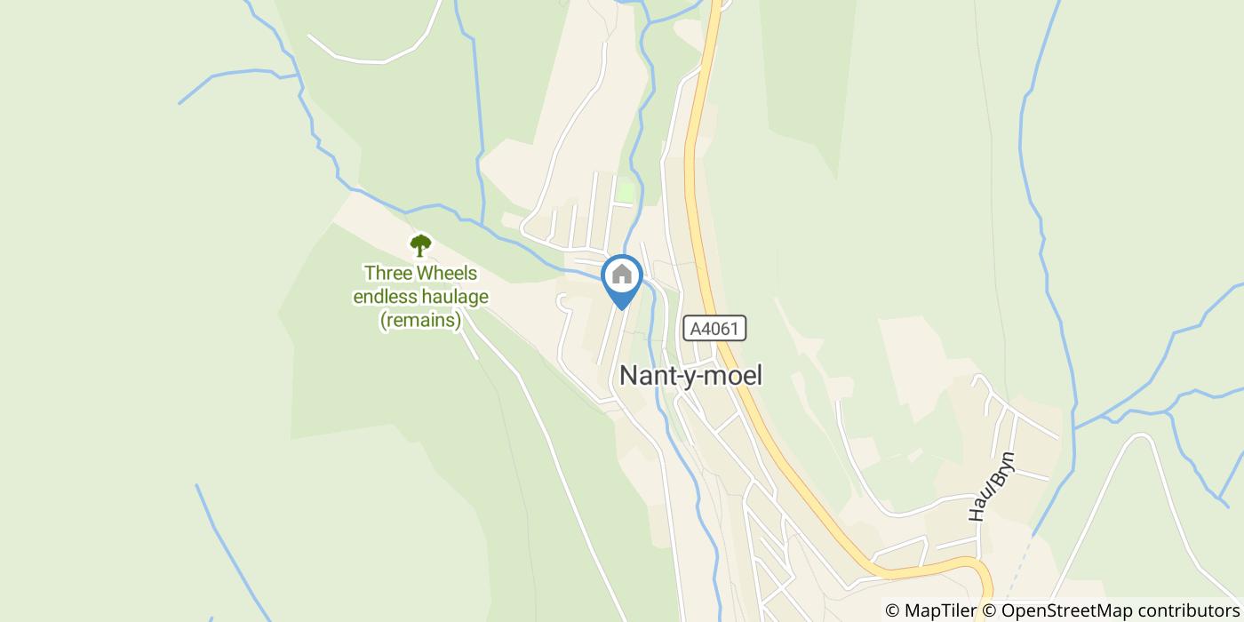 3 Bed Terraced House, Nant-Y-Moel Row, CF32