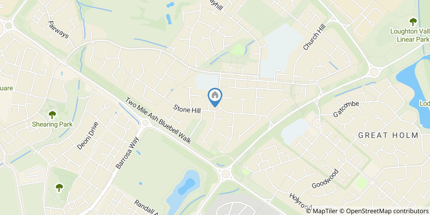 3 Bed Semi-Detached House, Stone Hill, MK8