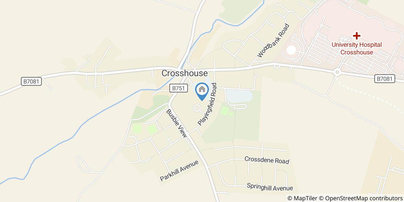 2 Bed Flat, Playingfield Crescent, KA2