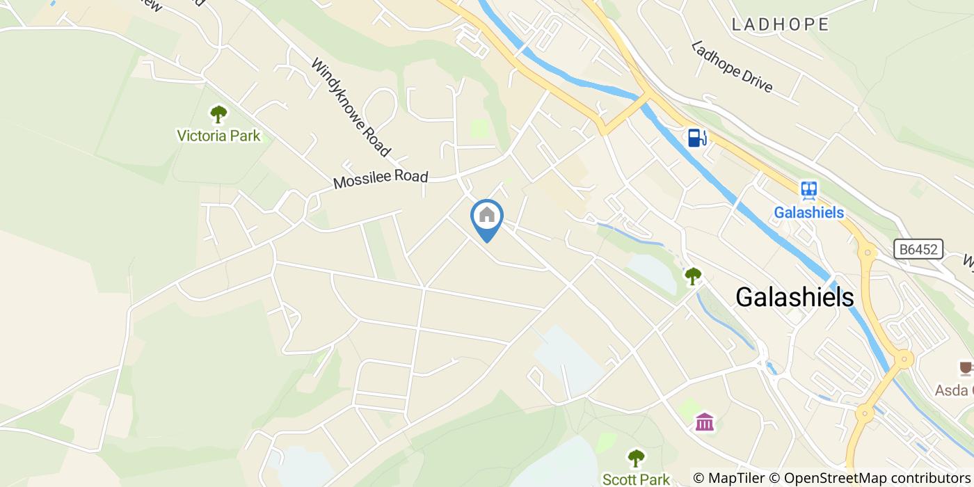 1 Bed Flat, Lintburn St, TD1