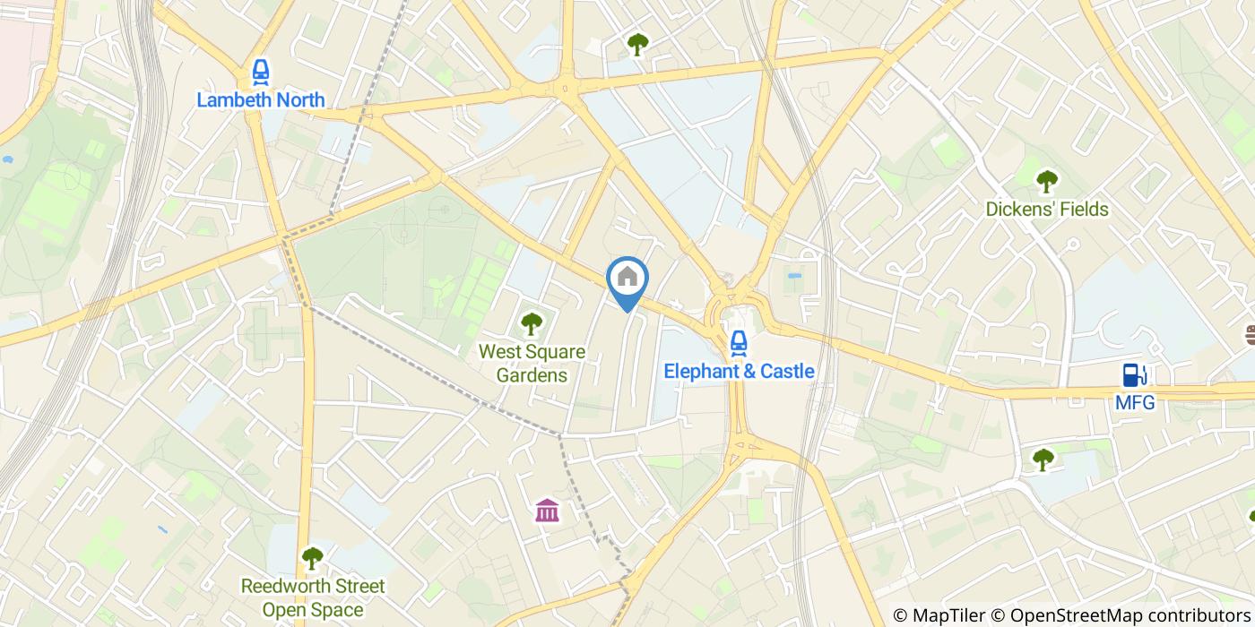 6 Bed Terraced House, Elliot Row, SE11