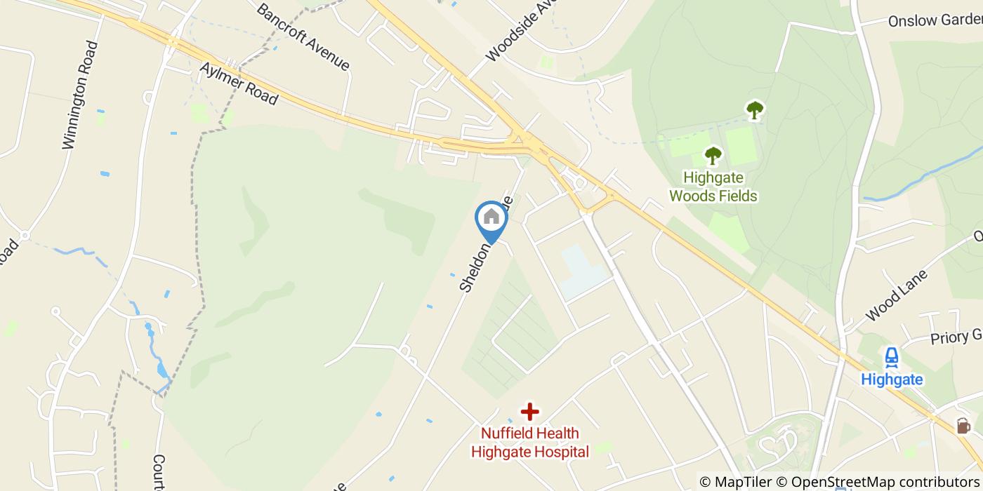 2 Bed Flat, Herons Lea, N6