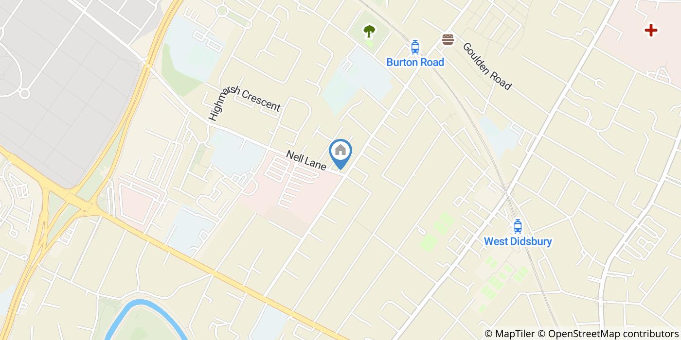 Room in a Shared Flat, Burton Road, M20